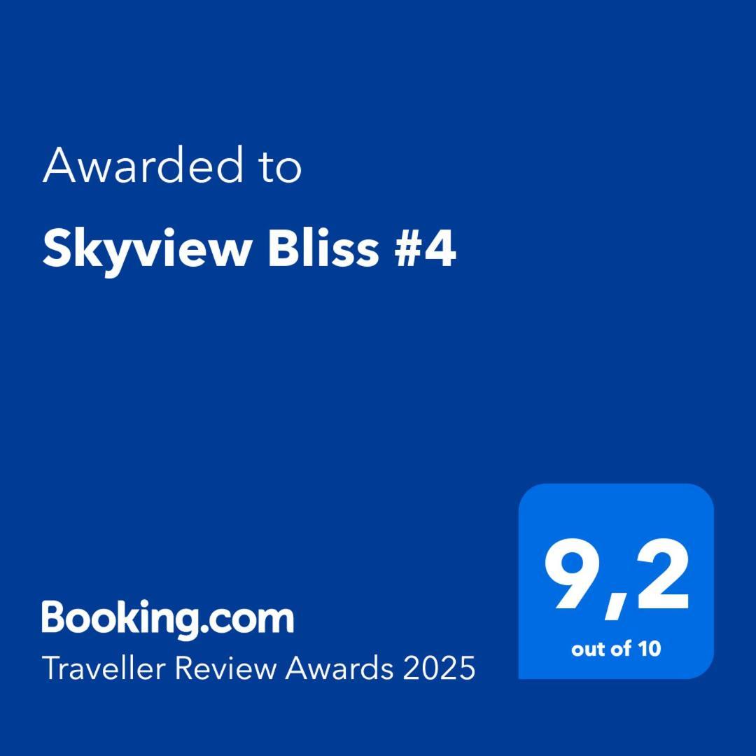 Skyview Bliss #4 Lägenhet Thessaloníki Exteriör bild